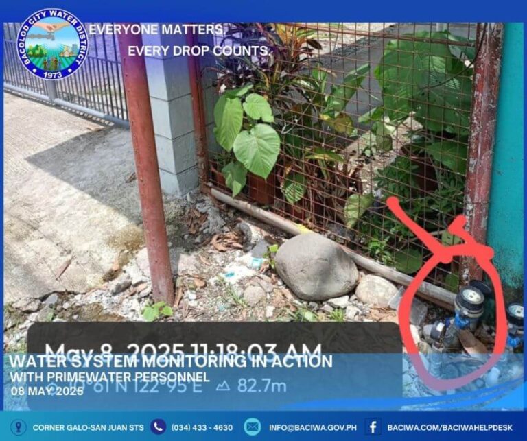WATER SYSTEM MONITORING IN ACTION - May 8, 2025