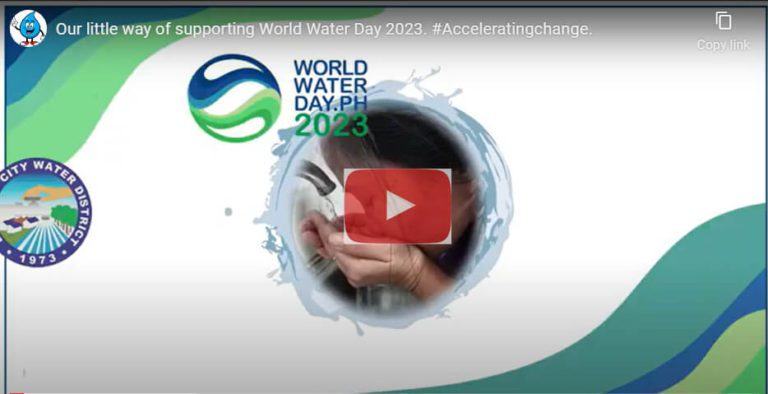 World Water Day 2023. # Accelerating Change.
