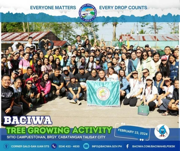 BACIWA TREE GROWING ACTIVITY: Sitio Campuestohan, Brgy. Cabatangan, Talisay City