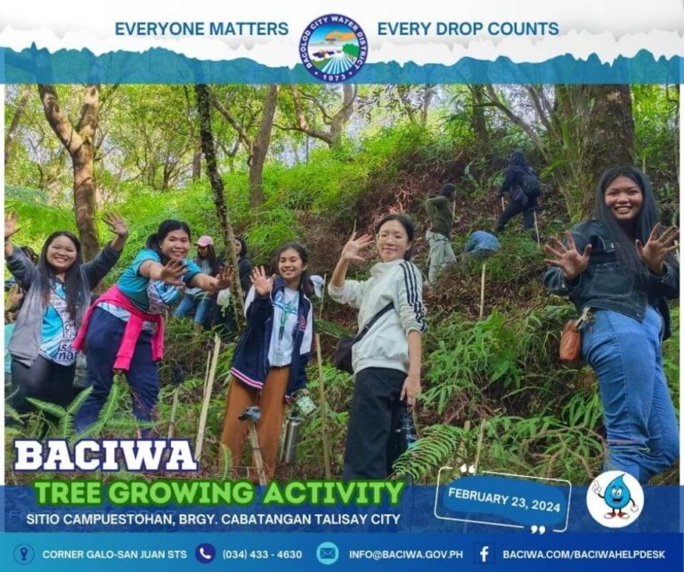 BACIWA TREE GROWING ACTIVITY: Sitio Campuestohan, Brgy. Cabatangan, Talisay City