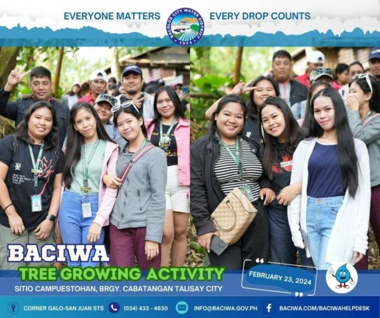 BACIWA TREE GROWING ACTIVITY: Sitio Campuestohan, Brgy. Cabatangan, Talisay City