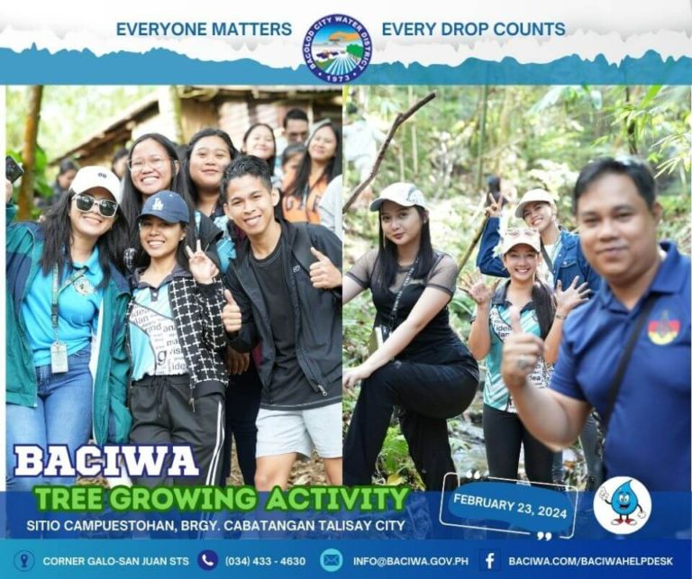 BACIWA TREE GROWING ACTIVITY: Sitio Campuestohan, Brgy. Cabatangan, Talisay City