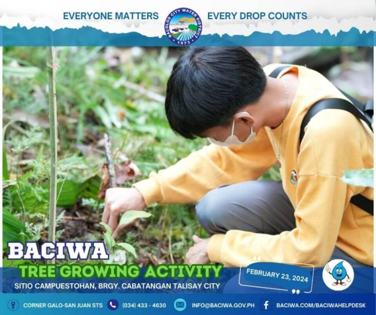 BACIWA TREE GROWING ACTIVITY: Sitio Campuestohan, Brgy. Cabatangan, Talisay City