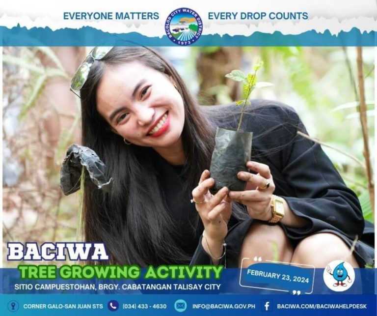 BACIWA TREE GROWING ACTIVITY: Sitio Campuestohan, Brgy. Cabatangan, Talisay City