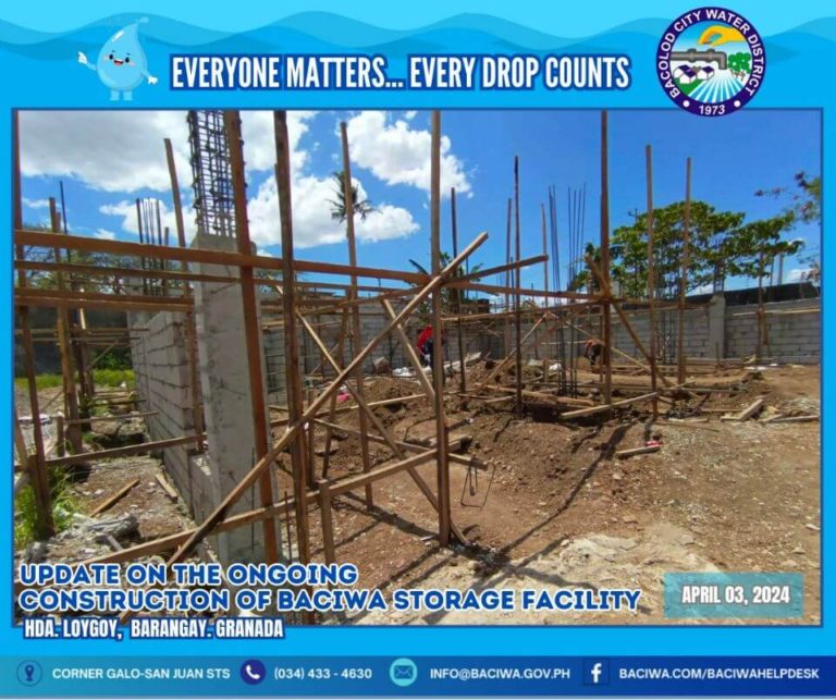 Update on the ongoing construction of BACIWA's Storage Facility