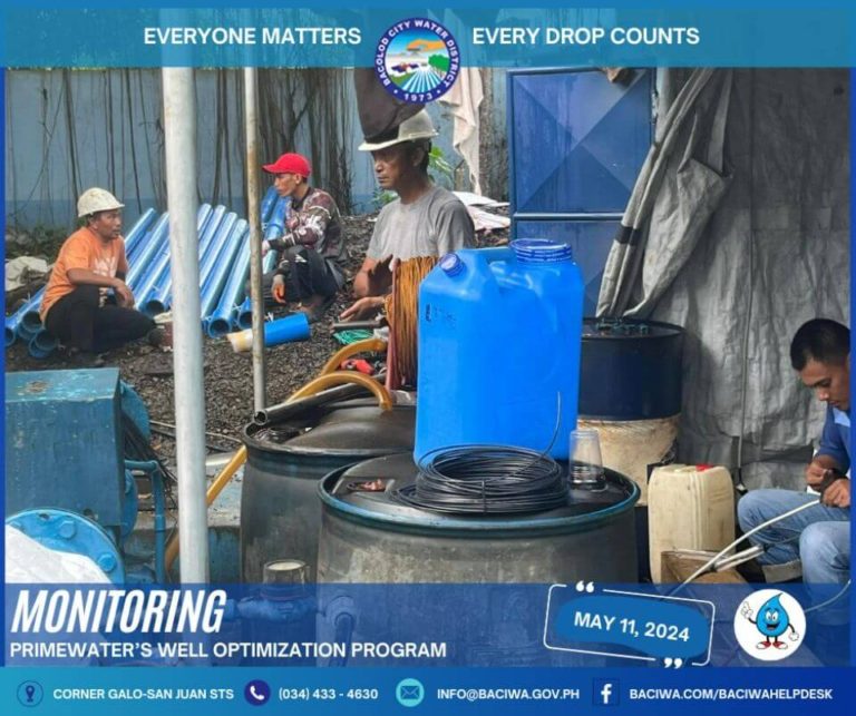 BACIWA Monitoring Update as of June 13, 2024
