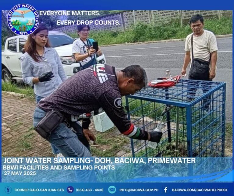 Joint Water Sampling for Public Safety - May 27, 2025