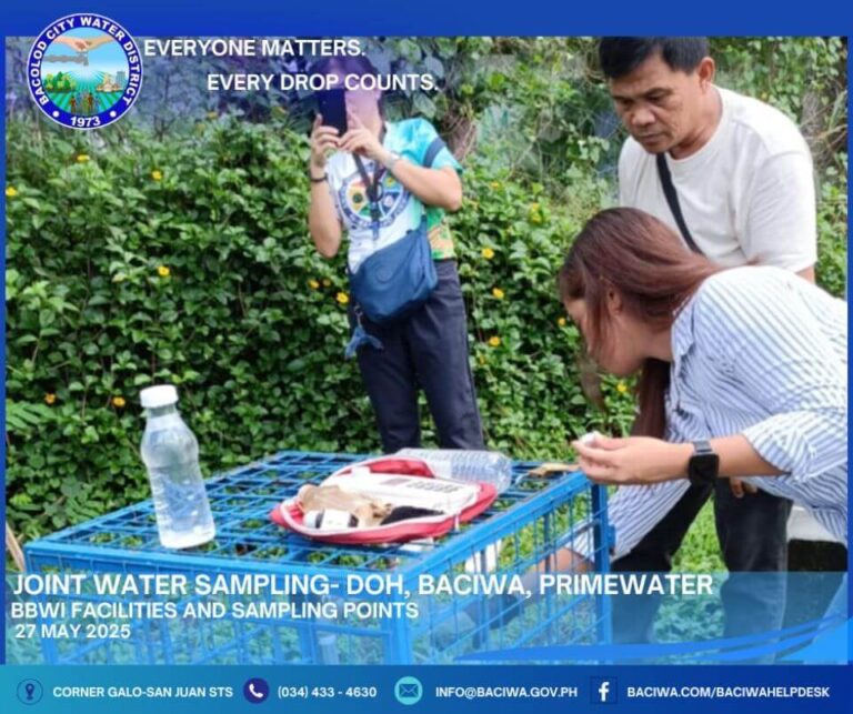 Joint Water Sampling for Public Safety - May 27, 2025